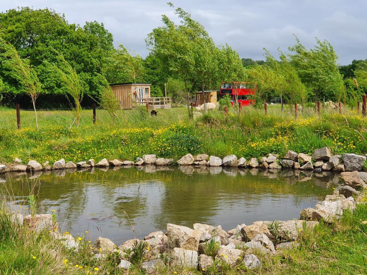 Dartmoor Reach Alpaca Farm Heated Cabins 5 Mins Drive To Dartmoor Bovey Tracey Esterno foto